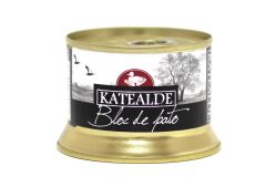 Bloc de foie gras de pato 130g Katealde